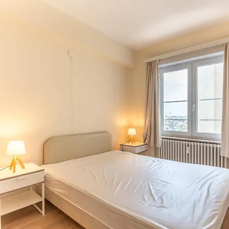 Charming With Sea View For 6 アパート オステンド