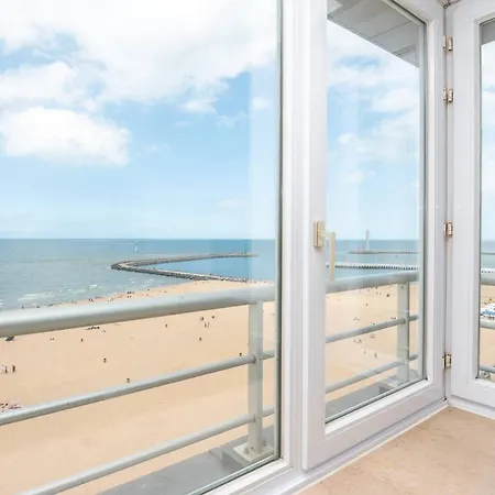 Apartment Charming With Sea View For 6 Ostende